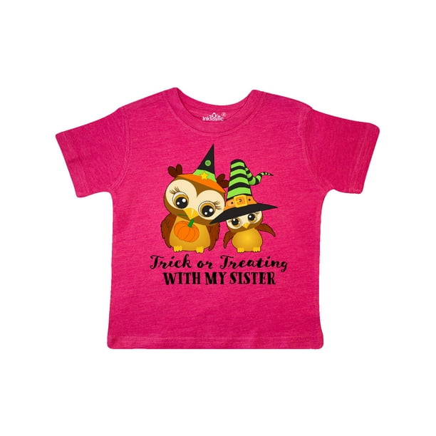 inktastic Sister with 2 Owls Toddler T-Shirt 